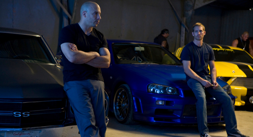 Still image from Fast & Furious.